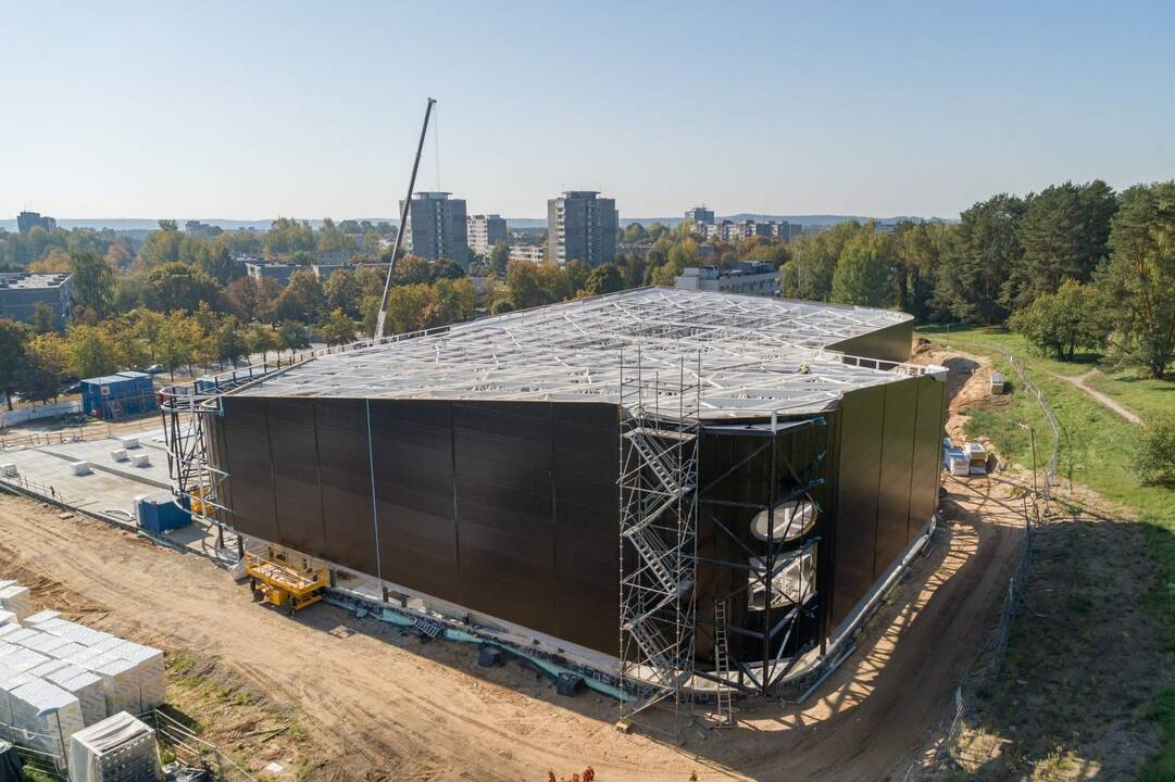 Lazdynų baseino statybą ketinama baigti iki 2022-ųjų