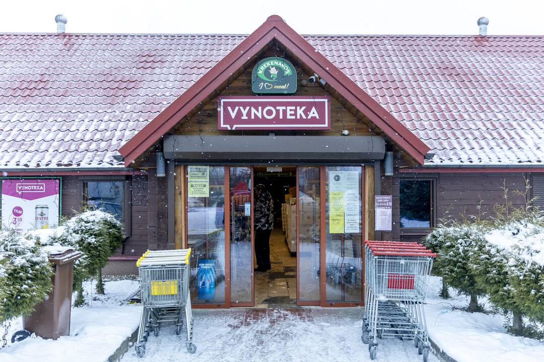 Lietuviai apsipirkinėja Lenkijoje
