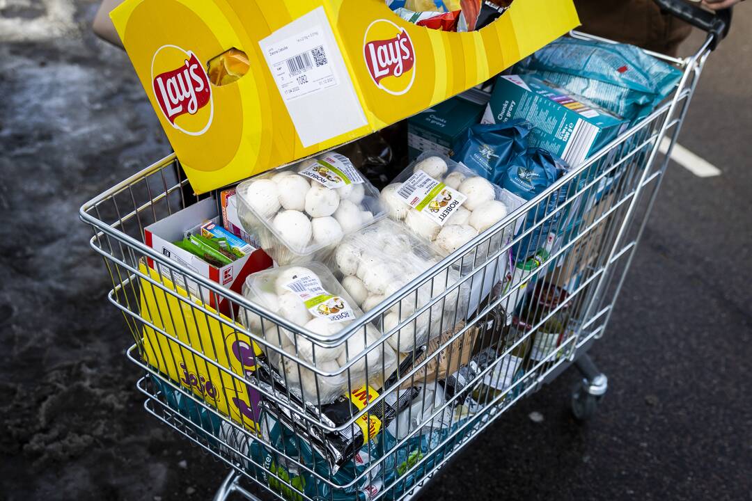 Lietuviai apsipirkinėja Lenkijoje