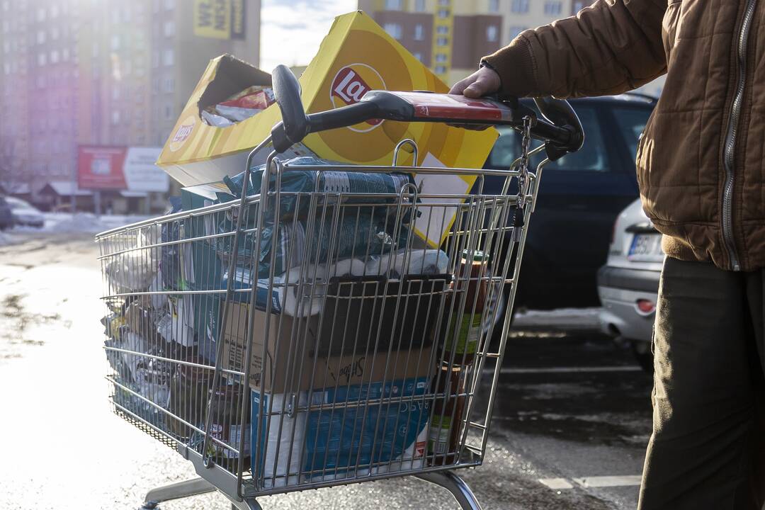 Lietuviai apsipirkinėja Lenkijoje