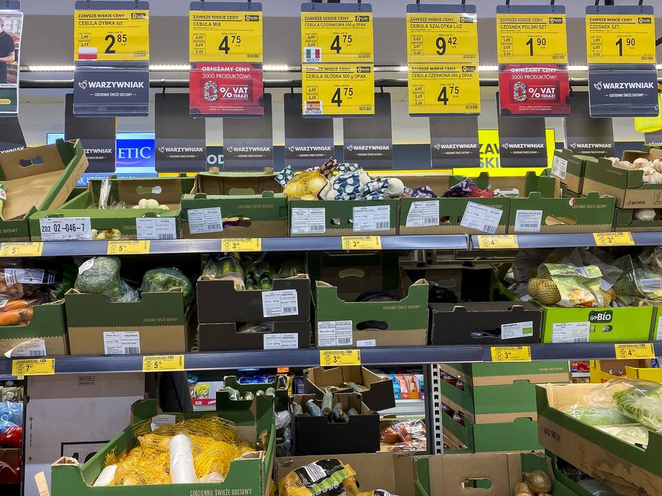 Lietuviai apsipirkinėja Lenkijoje