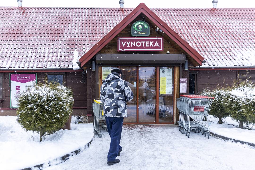 Lietuviai apsipirkinėja Lenkijoje