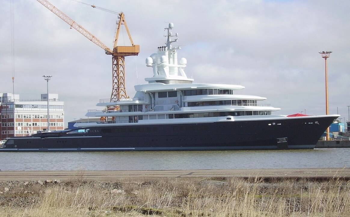 Menas: iš jachtos „Luna“ Hamburge konfiskuota kelių milijonų eurų vertės paveikslų kolekcija.