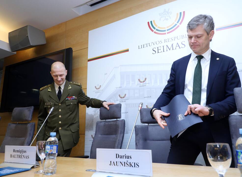 Seime pristatytas grėsmių nacionaliniam saugumui vertinimas