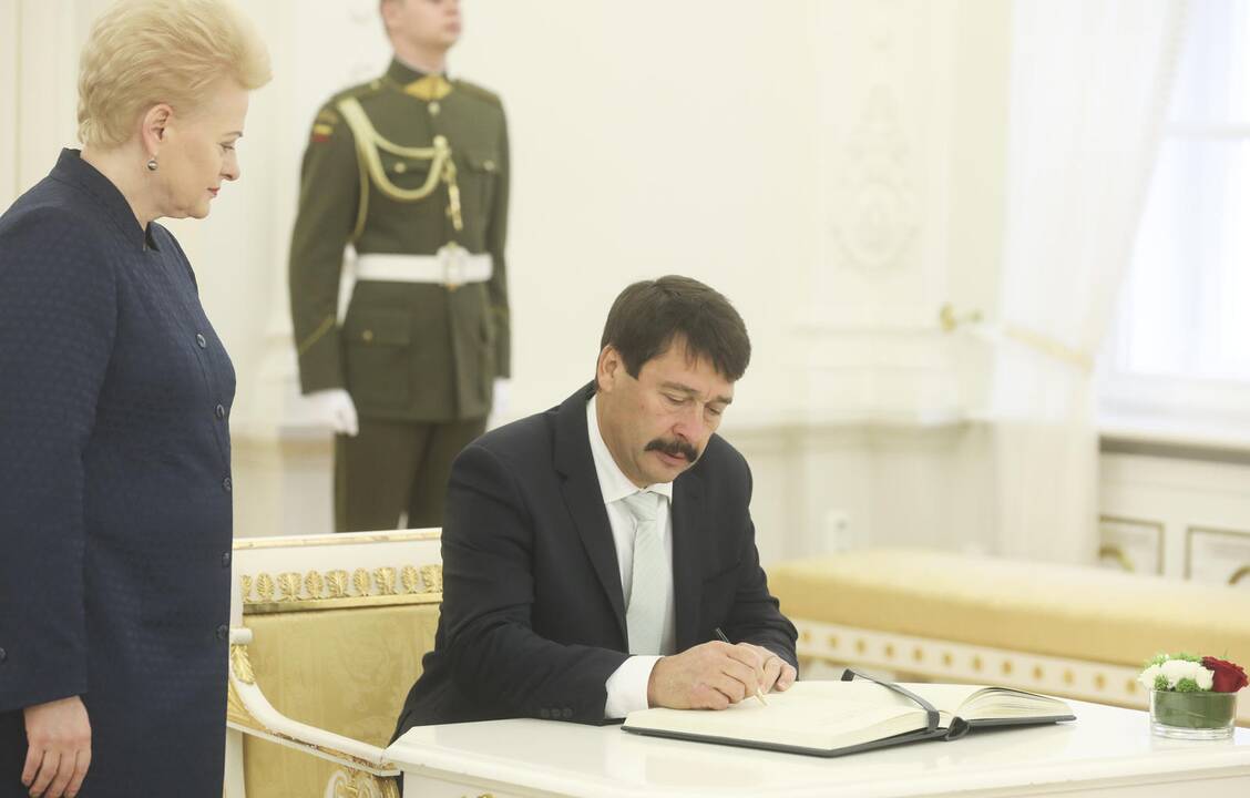 Vengrijos prezidento vizitas Lietuvoje