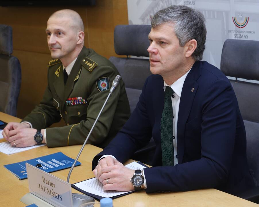 Seime pristatytas grėsmių nacionaliniam saugumui vertinimas