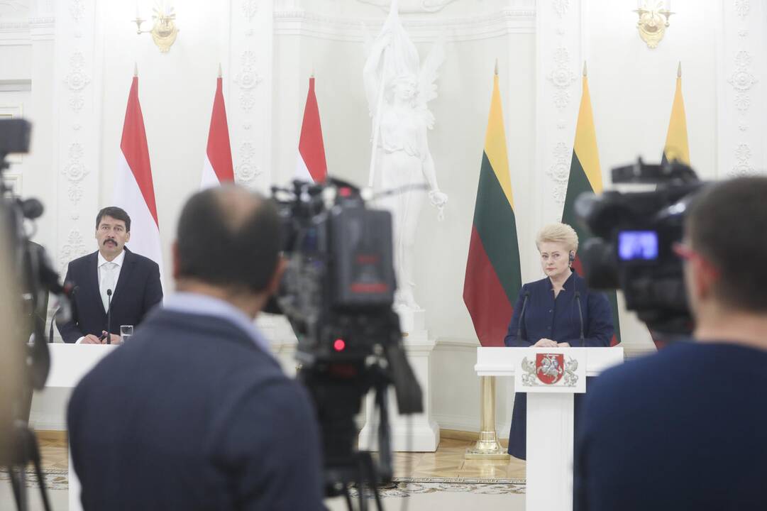 Vengrijos prezidento vizitas Lietuvoje