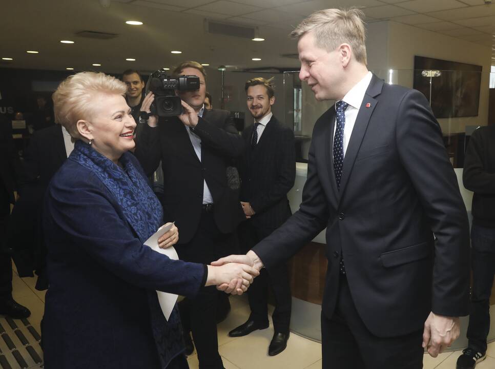 D. Grybauskaitė balsavo savivaldos rinkimuose