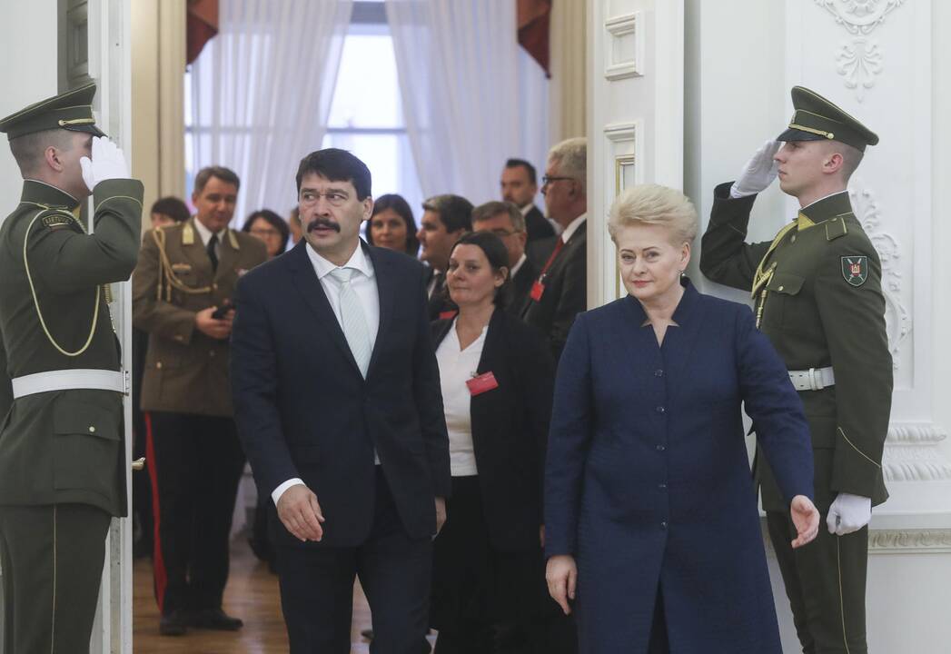 Vengrijos prezidento vizitas Lietuvoje