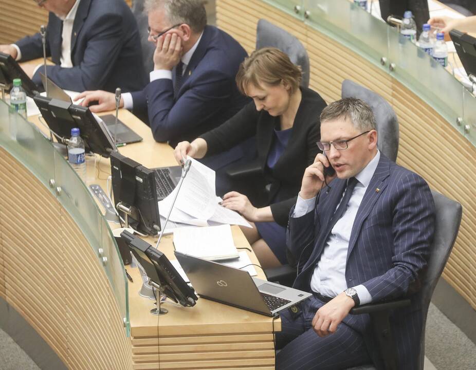 Seime – valstybės biudžeto svarstymas