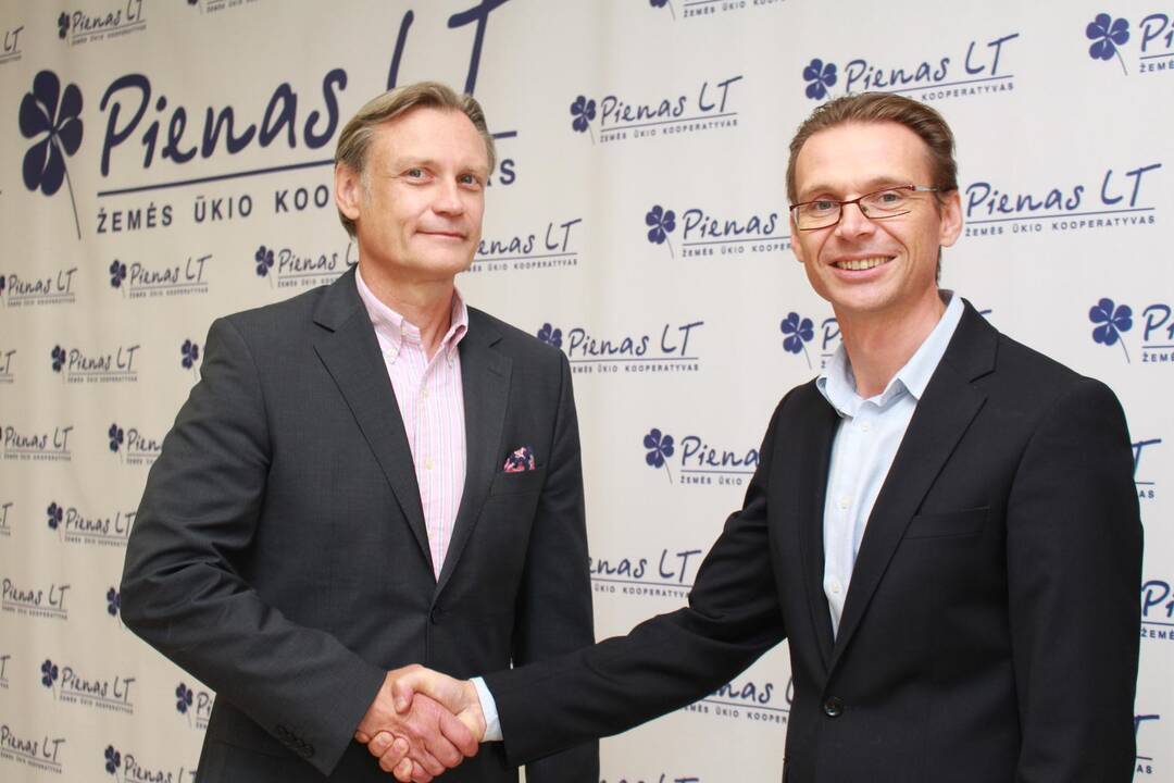 Olaf Müller (kairėje) ir Naglis Narauskas (dešinėje)