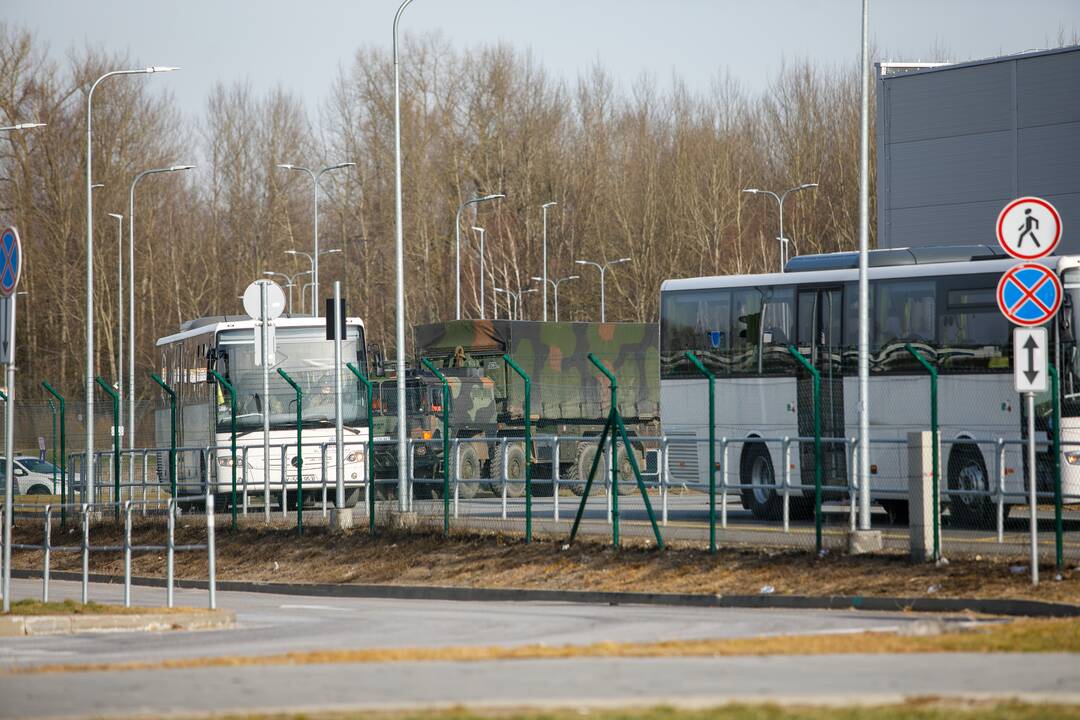 Į Lietuvą atvyko Vokietijos kariai