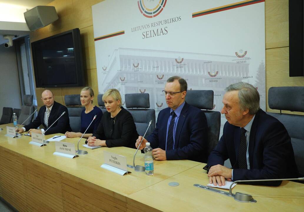 N. Puteikio spaudos konferencija
