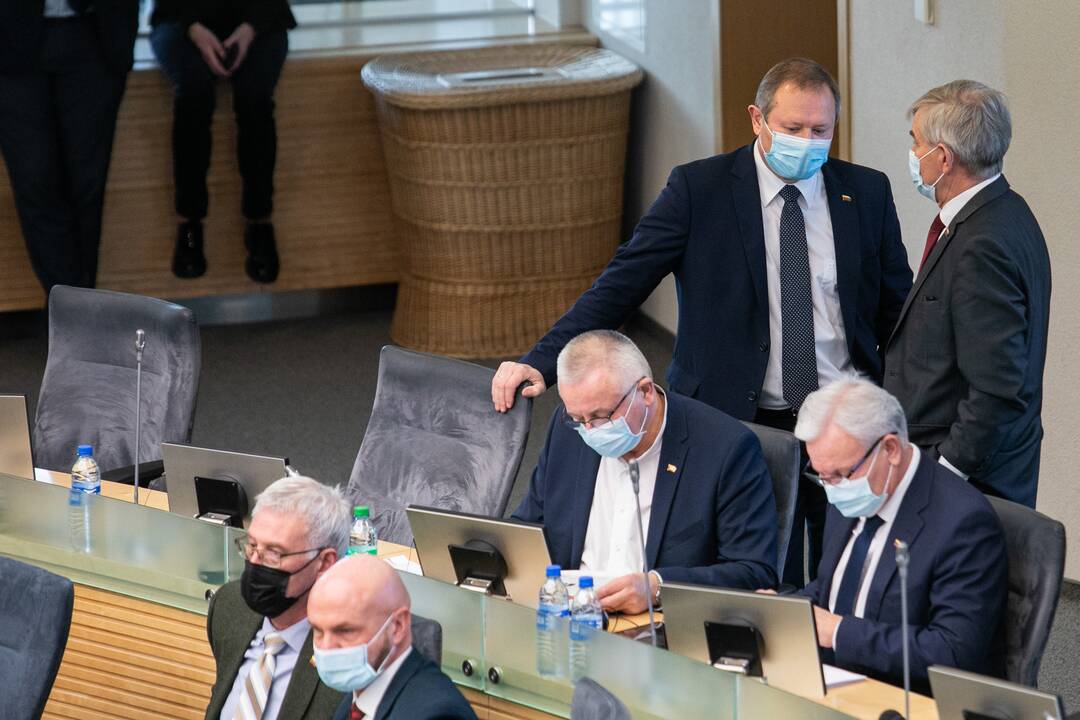 Seime svarstomas 2022 metų valstybės biudžetas