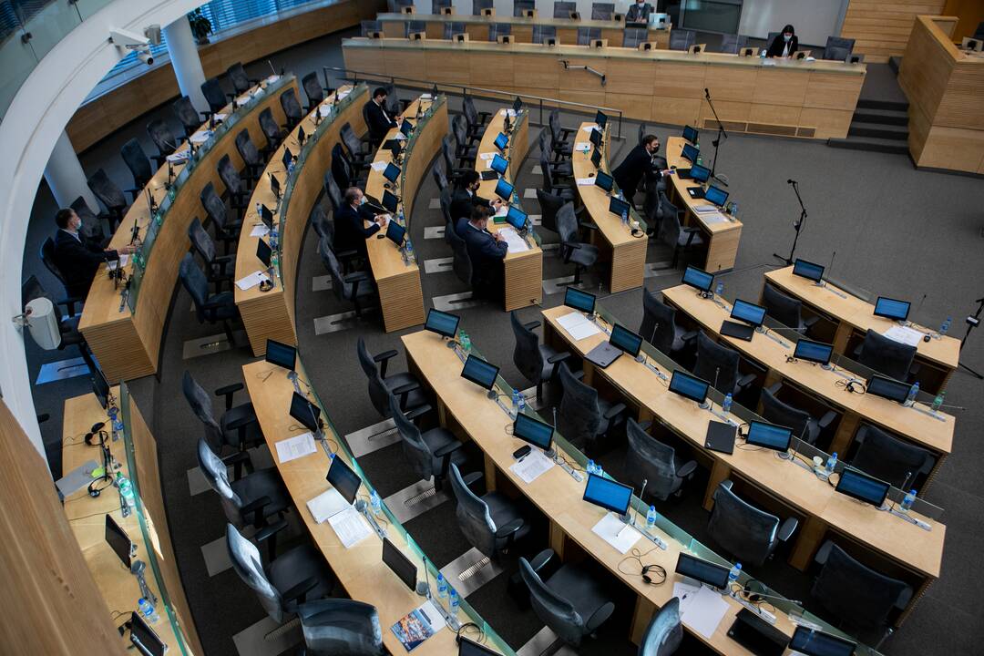 Seime svarstomas 2022 metų valstybės biudžetas