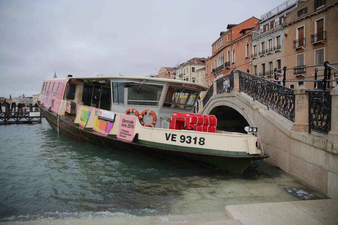 Veneciją užliejo potvynis