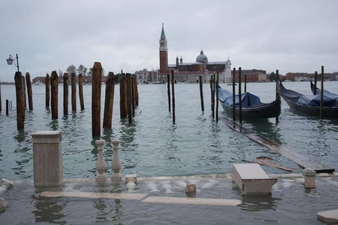 Veneciją užliejo potvynis