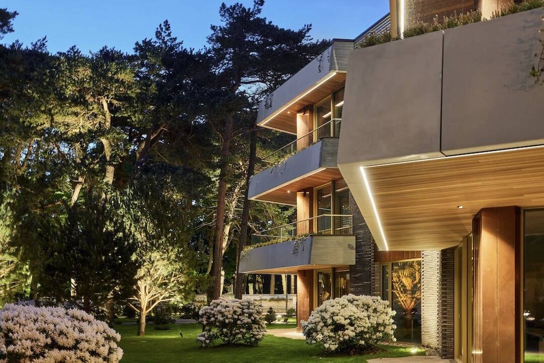 Pabaigtos poilsio apartamentų komplekso „Viešnagė“ statybos