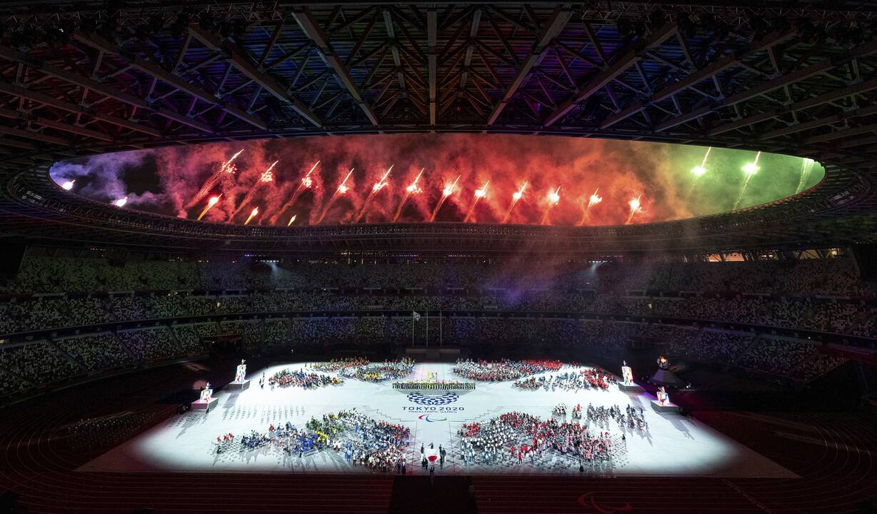 Tokijo paralimpinių žaidynių uždarymo ceremonija
