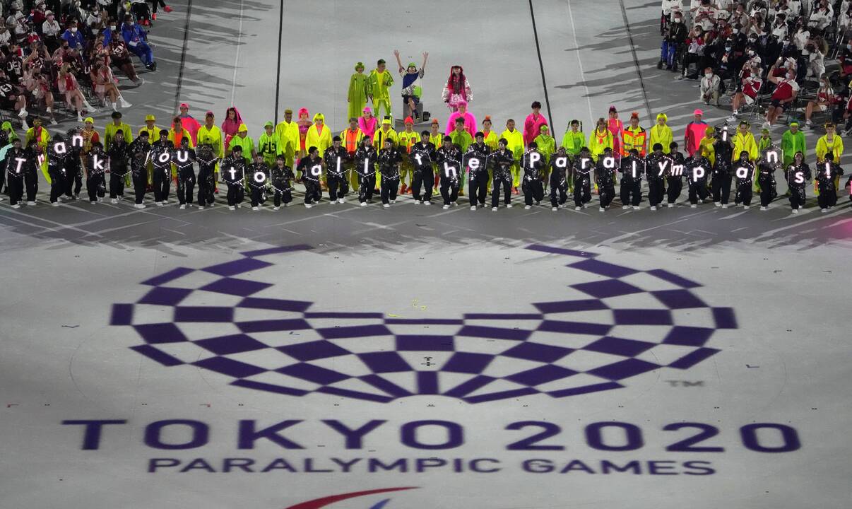 Tokijo paralimpinių žaidynių uždarymo ceremonija