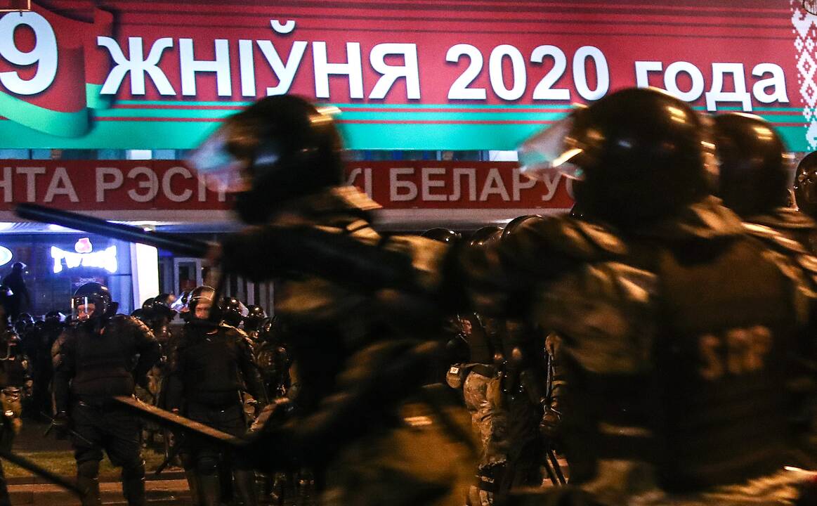 Protestai po rinkimų Baltarusijoje