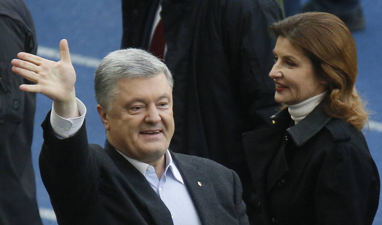 P. Porošenkos ir V. Zelenskio debatai Kijevo stadione