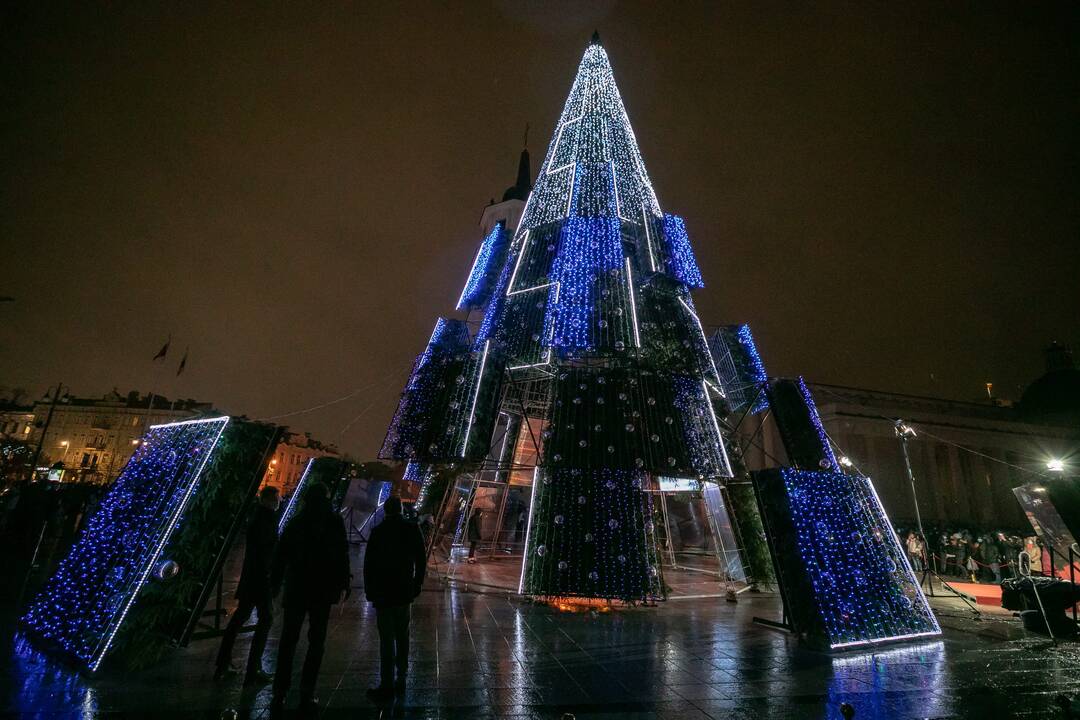 2020 m. Vilniaus Kalėdų eglės įžiebimas