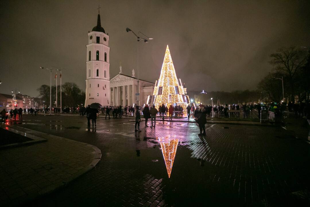 2020 m. Vilniaus Kalėdų eglės įžiebimas