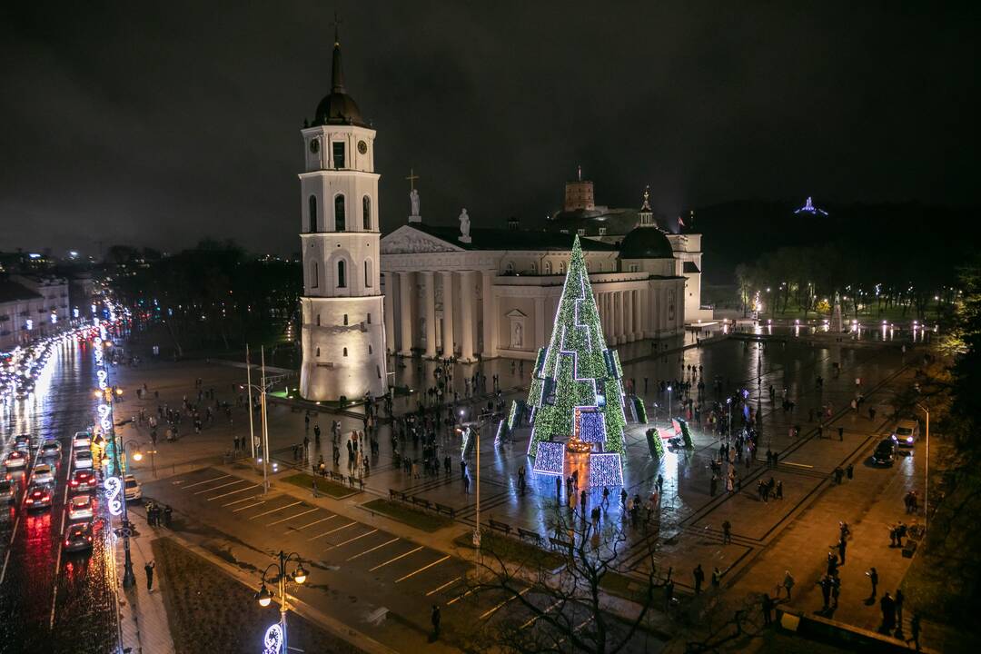 2020 m. Vilniaus Kalėdų eglės įžiebimas