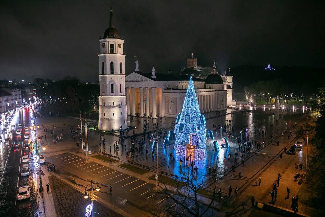 2020 m. Vilniaus Kalėdų eglės įžiebimas