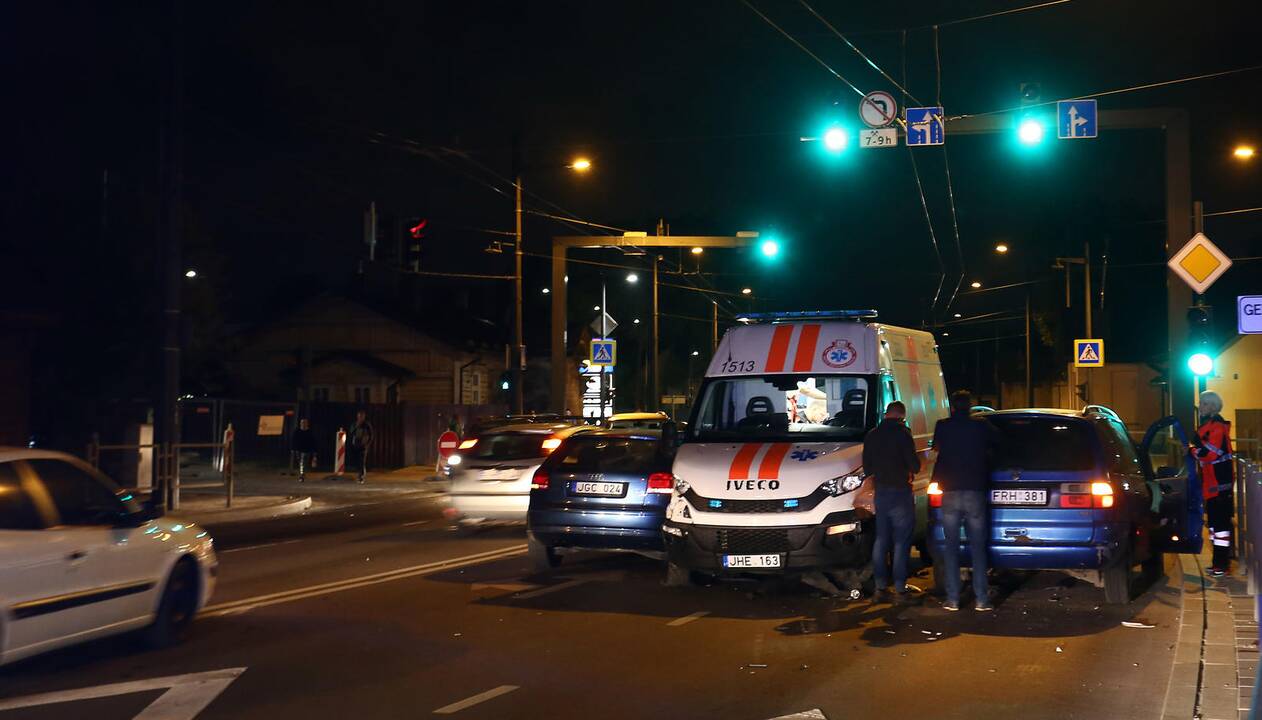 Avarija A.Juozapavičiaus prospekte