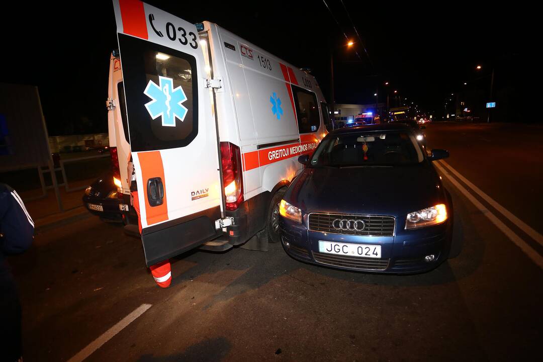 Avarija A.Juozapavičiaus prospekte