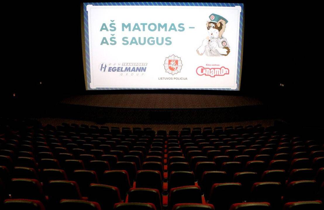 Kauno pirmokai mokėsi saugaus elgesio kelyje