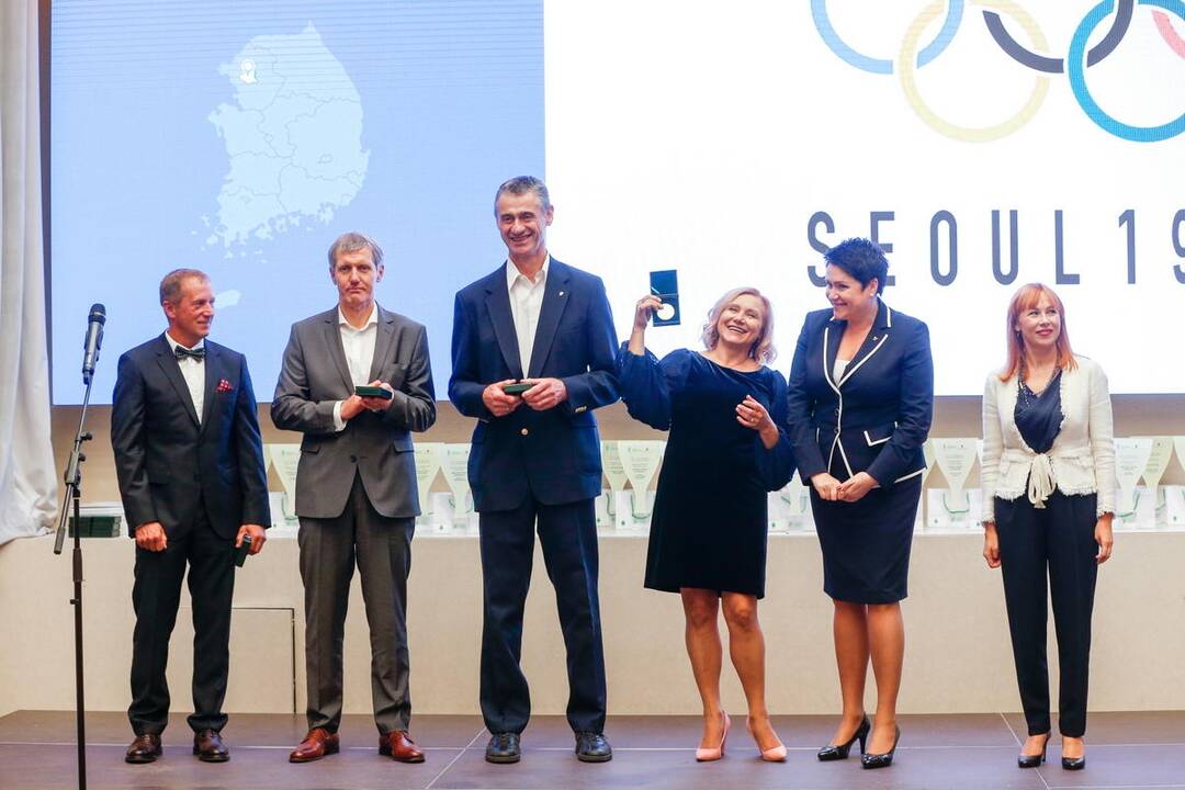 Pagerbti Seulo olimpinių žaidynių prizininkai