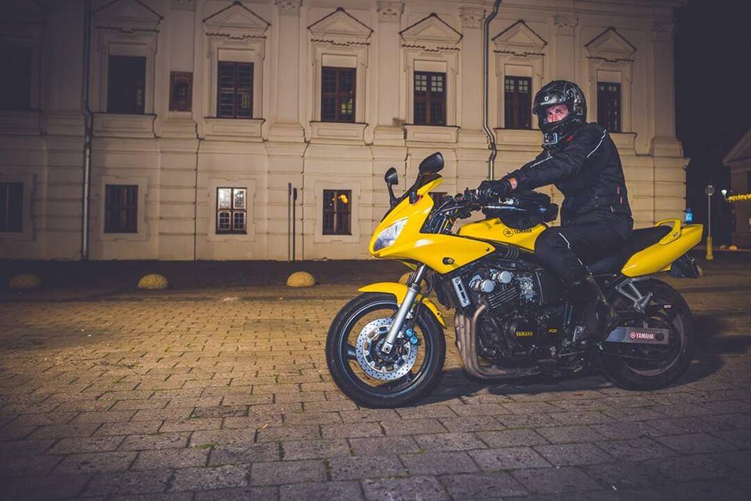 Motociklininkai paminėjo Lietuvos šimtmetį