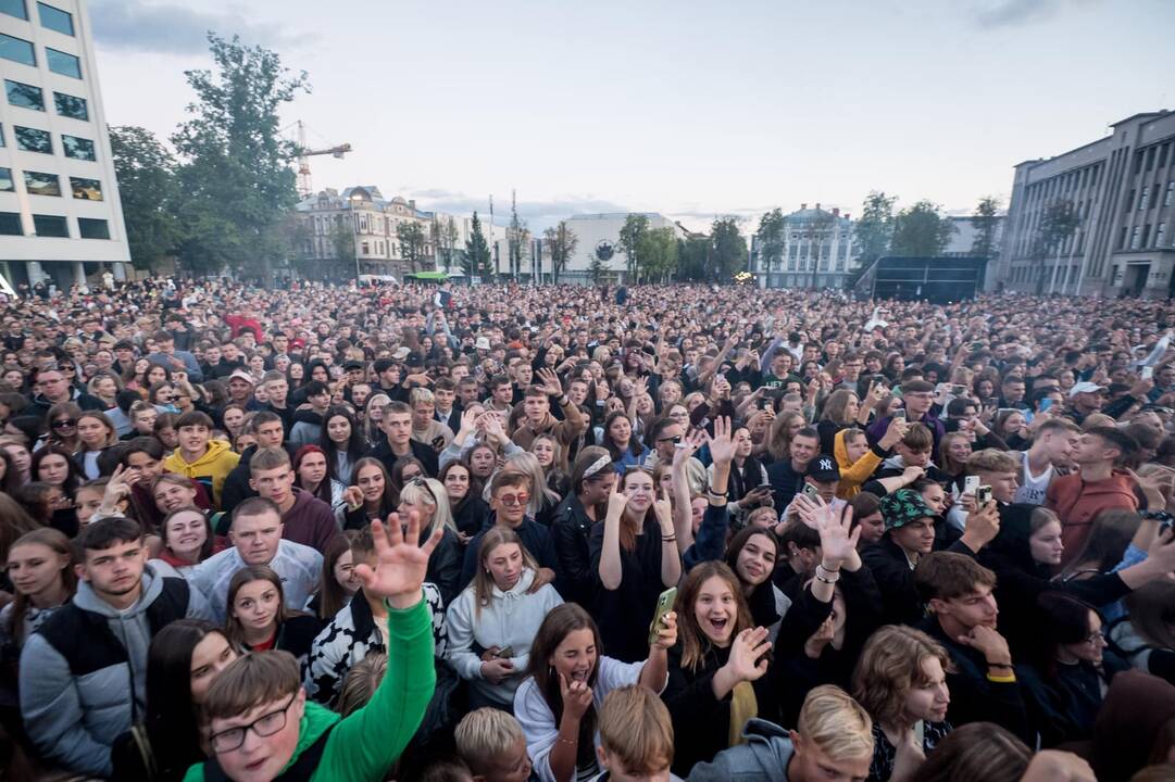 Rugsėjo 1-osios šventės vakarinė dalis Kaune