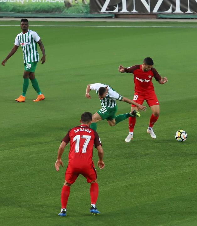 Europos lygos atranka: „Žalgiris“ – „Sevilla“ 0:5