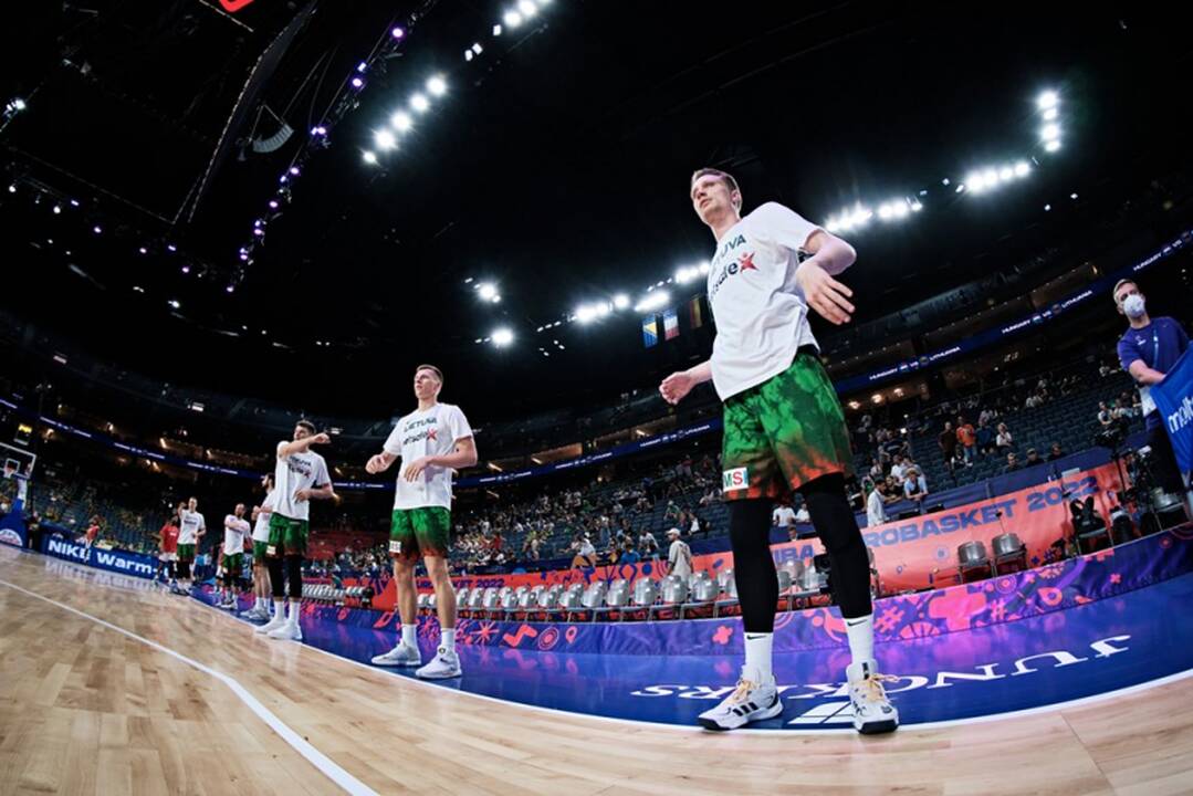 Europos krepšinio čempionatas: Lietuva – Vengrija 87:64