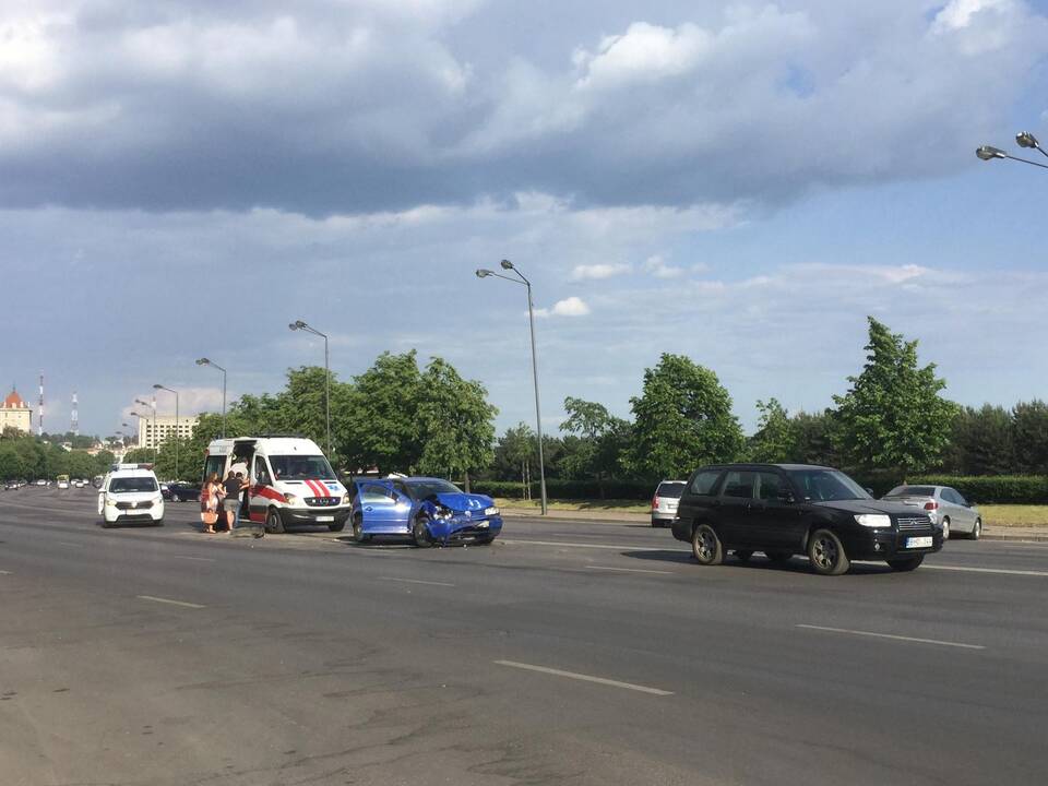 Avarija Karaliaus Mindaugo prospekte