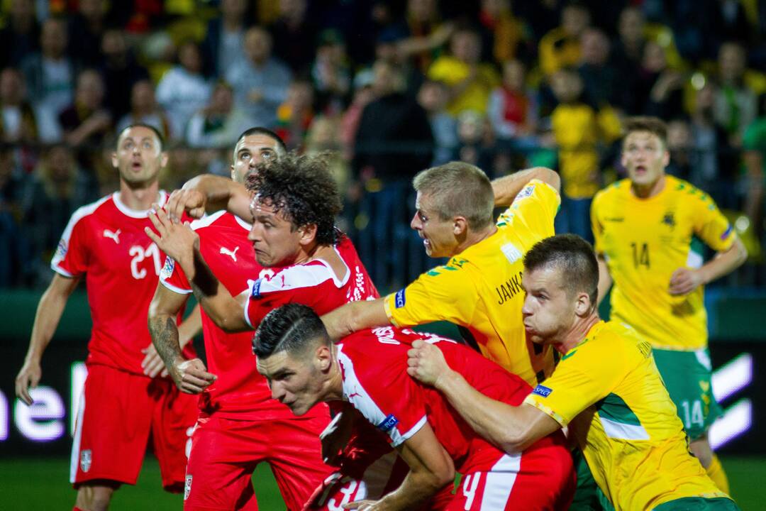 UEFA Tautų lyga: Lietuva - Serbija 0:1