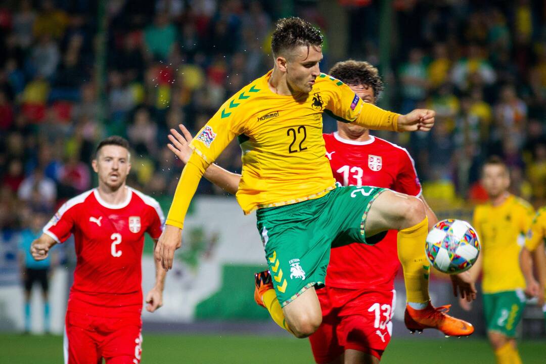 UEFA Tautų lyga: Lietuva - Serbija 0:1