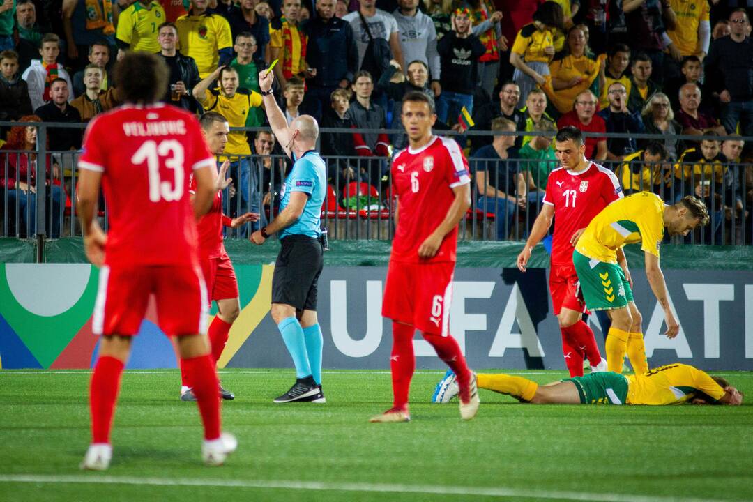 UEFA Tautų lyga: Lietuva - Serbija 0:1