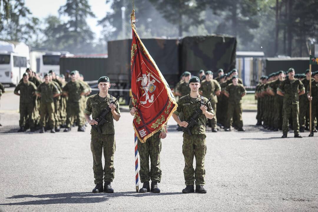 Šauktinių išleistuvės į atsargą