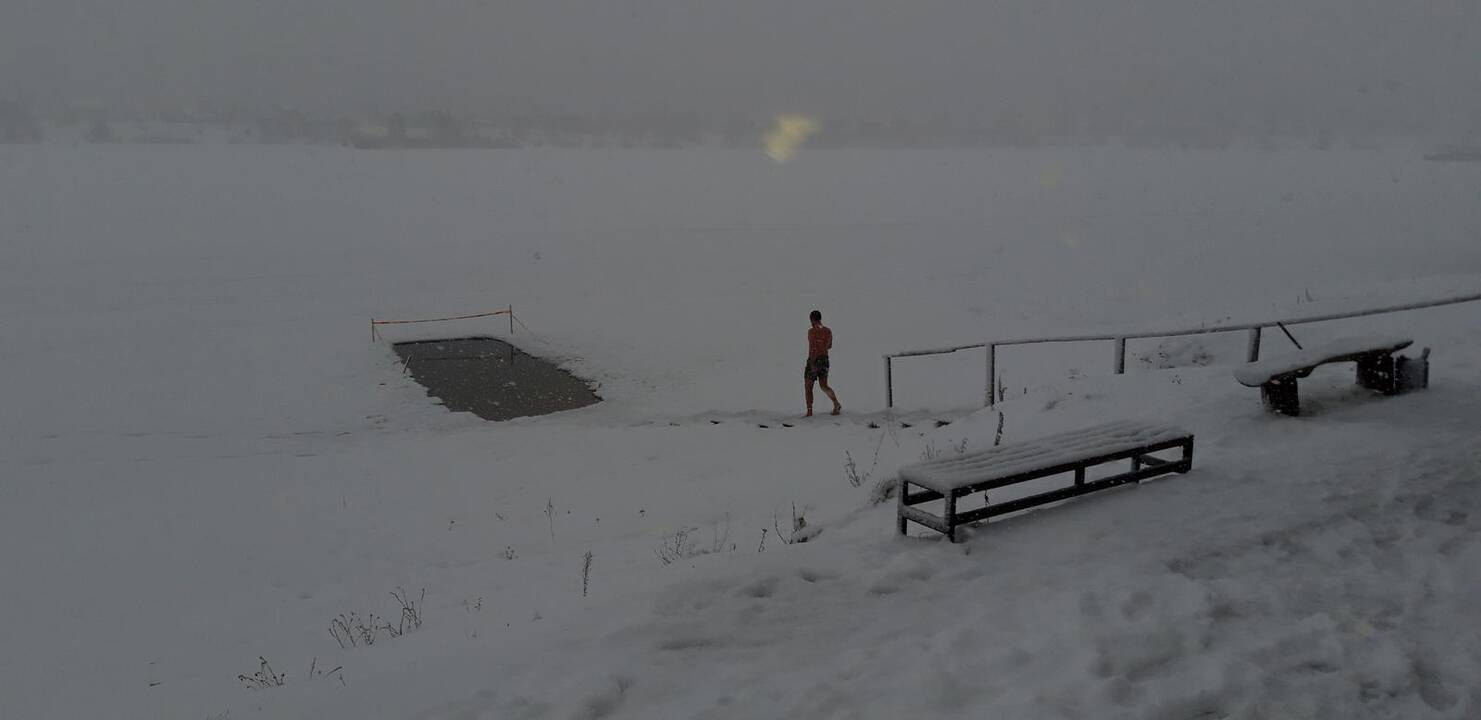 Žiemos pramogos Lampėdžiuose 