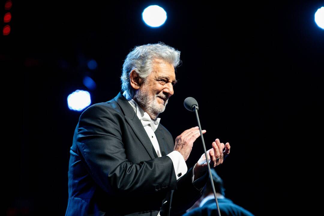 Operos karaliaus Placido Domingo koncertas Kaune