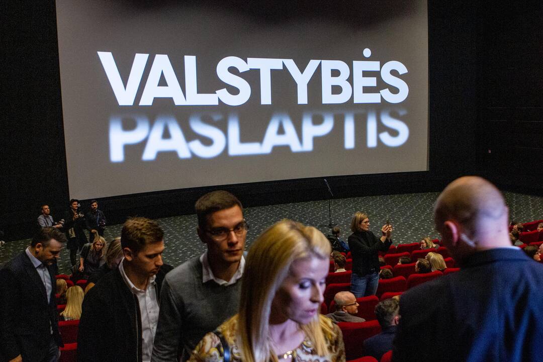 Filmo „Valstybės paslaptis“ premjera