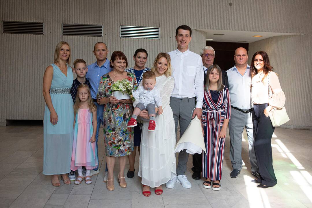 S. Storpirščio ir I. Liutkevičiūtės vestuvės