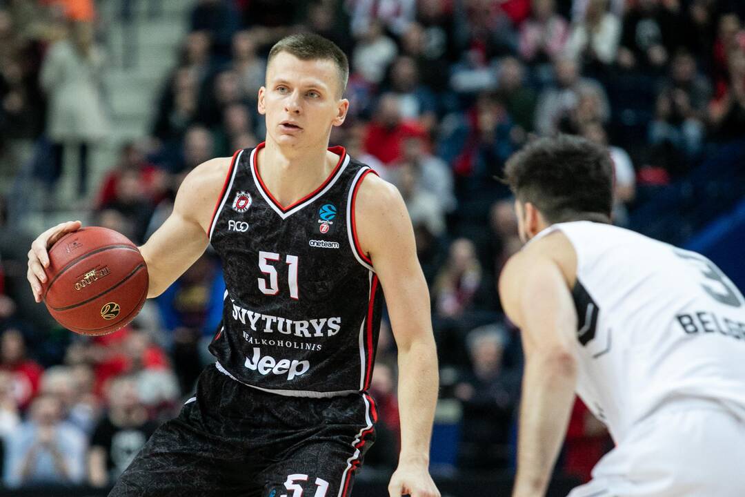 Europos taurė: Vilniaus „Rytas“ –  Belgrado „Partizan“ 61:66