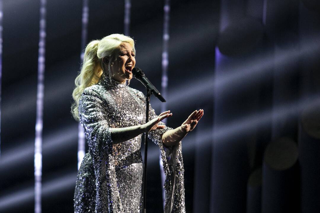 Pirmojo nacionalinės „Eurovizijos “ atrankos pusfinalio filmavimas