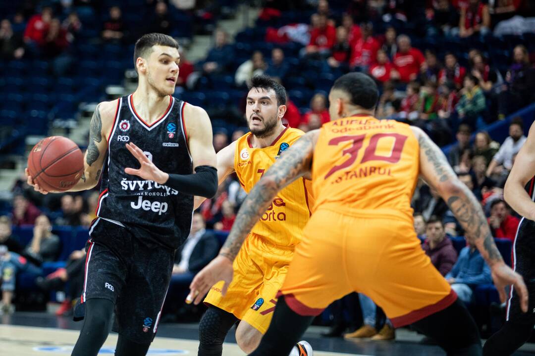 Europos taurė: „Rytas“ – „Galatasaray“ 83:75